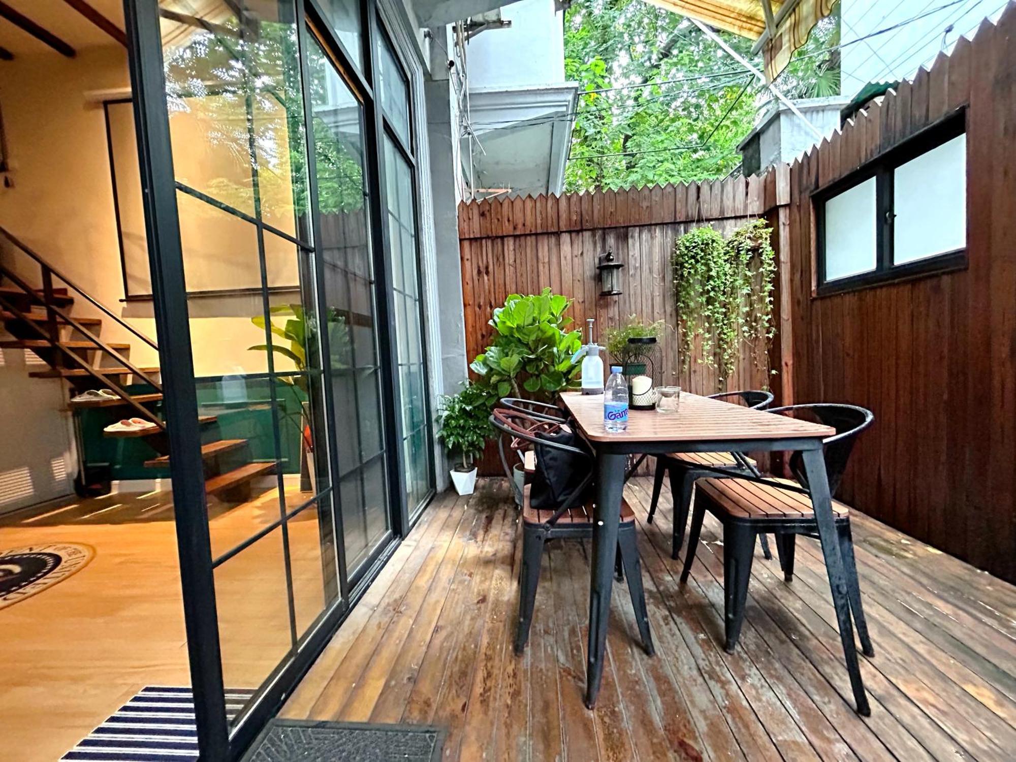 Shanghai Hills & Zinn City Bnb Near Line13 Mid Huaihai Rd & Changle Rd Dış mekan fotoğraf