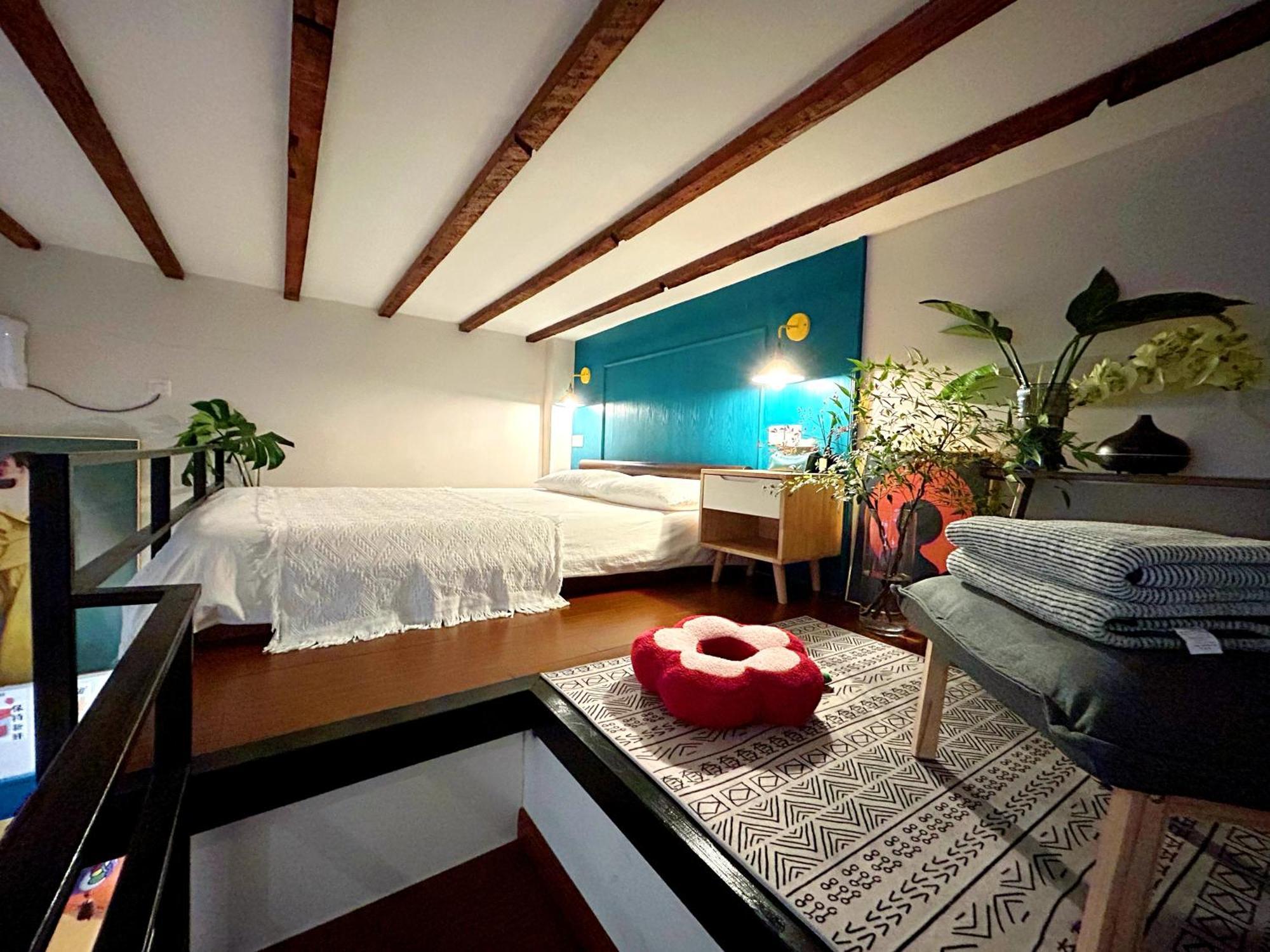 Shanghai Hills & Zinn City Bnb Near Line13 Mid Huaihai Rd & Changle Rd Dış mekan fotoğraf