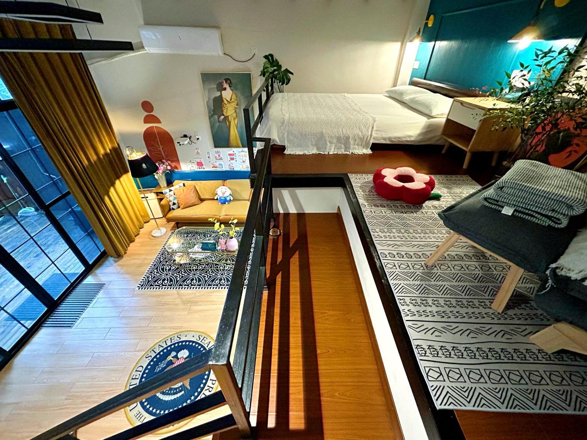 Shanghai Hills & Zinn City Bnb Near Line13 Mid Huaihai Rd & Changle Rd Dış mekan fotoğraf